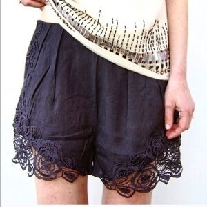 - ✨ Morro Bay Black Lace Shorts ✨